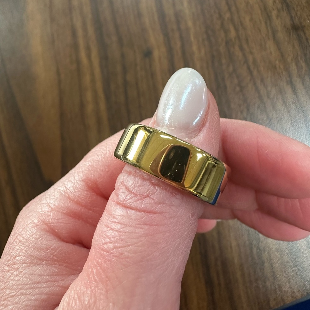 Gold Oura Ring, Gen 4, size 8